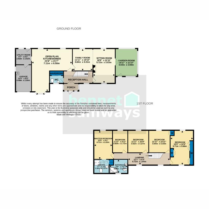 5 bedroom detached house for sale - floorplan