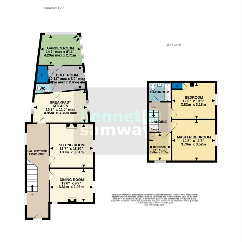 3 bedroom cottage for sale - floorplan