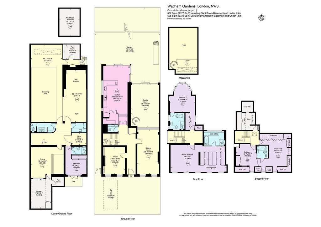 5 bedroom detached house to rent - floorplan