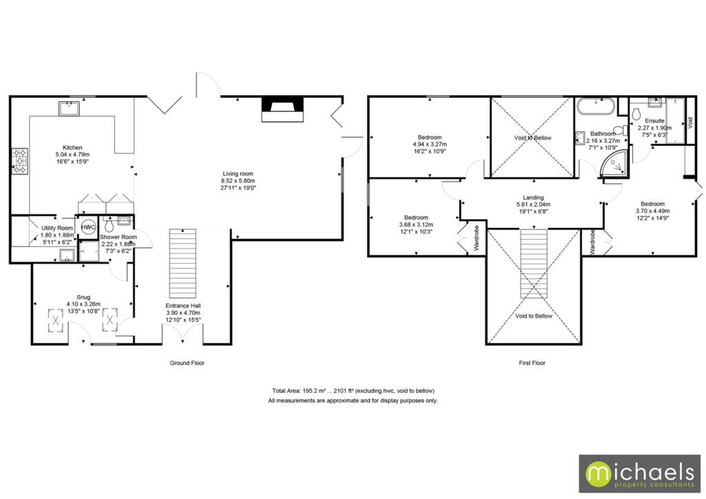 4 bedroom detached house for sale - floorplan