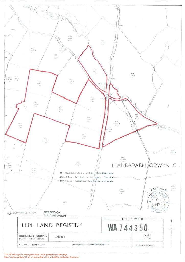 smallholding for sale - floorplan