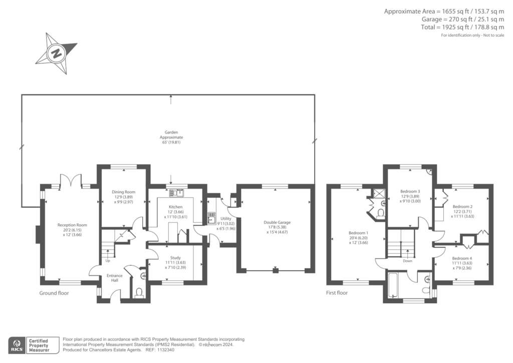 4 bedroom detached house for sale - floorplan