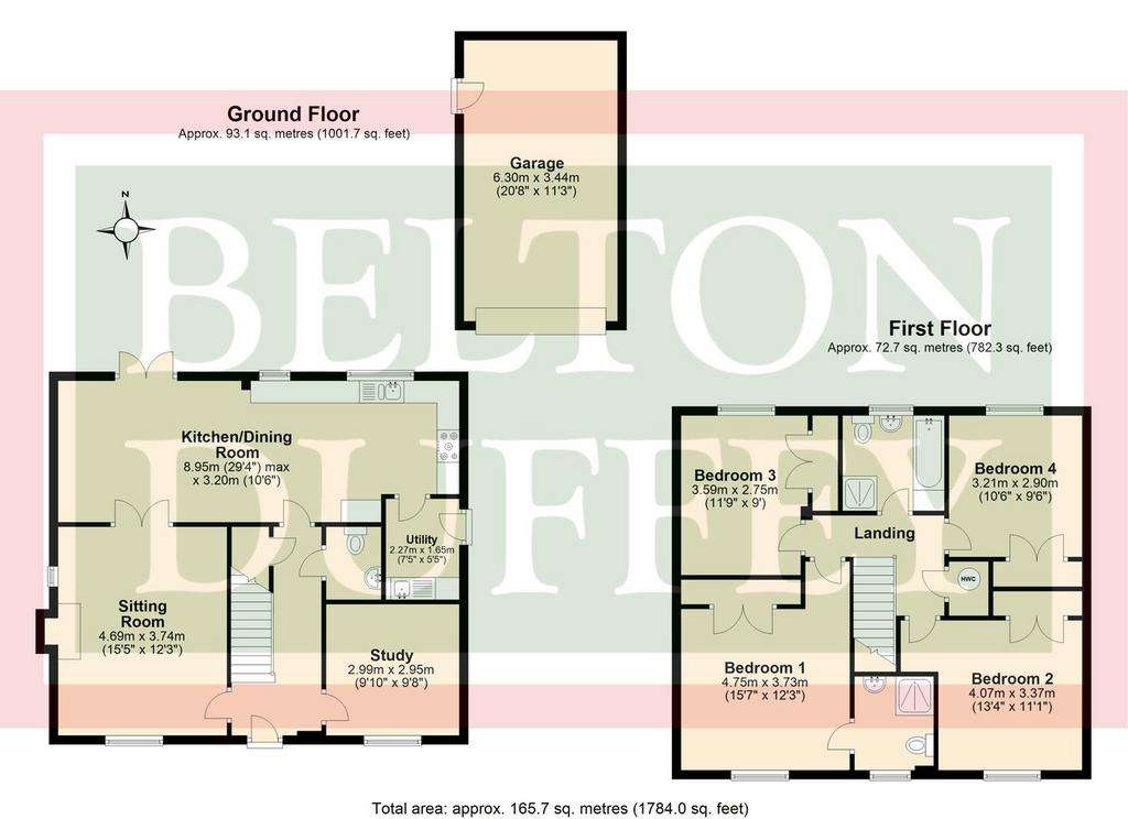 4 bedroom detached house for sale - floorplan