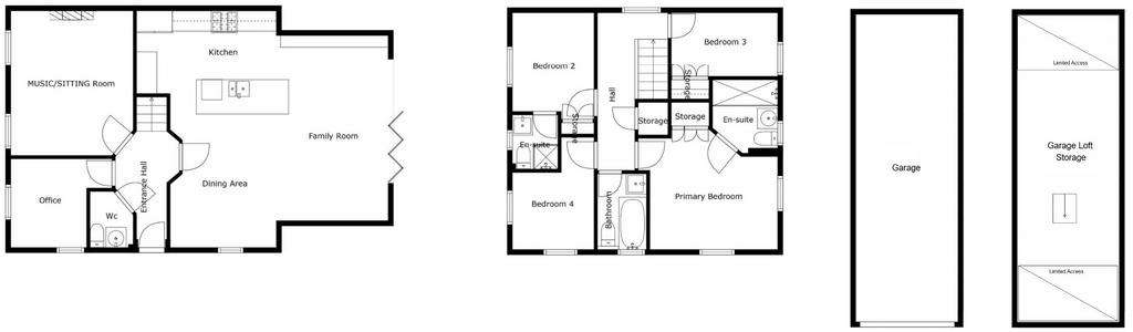 4 bedroom detached house for sale - floorplan