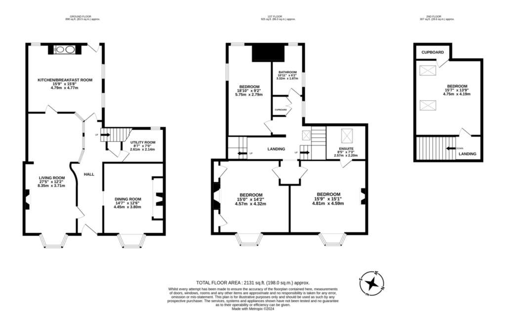 4 bedroom house for sale - floorplan