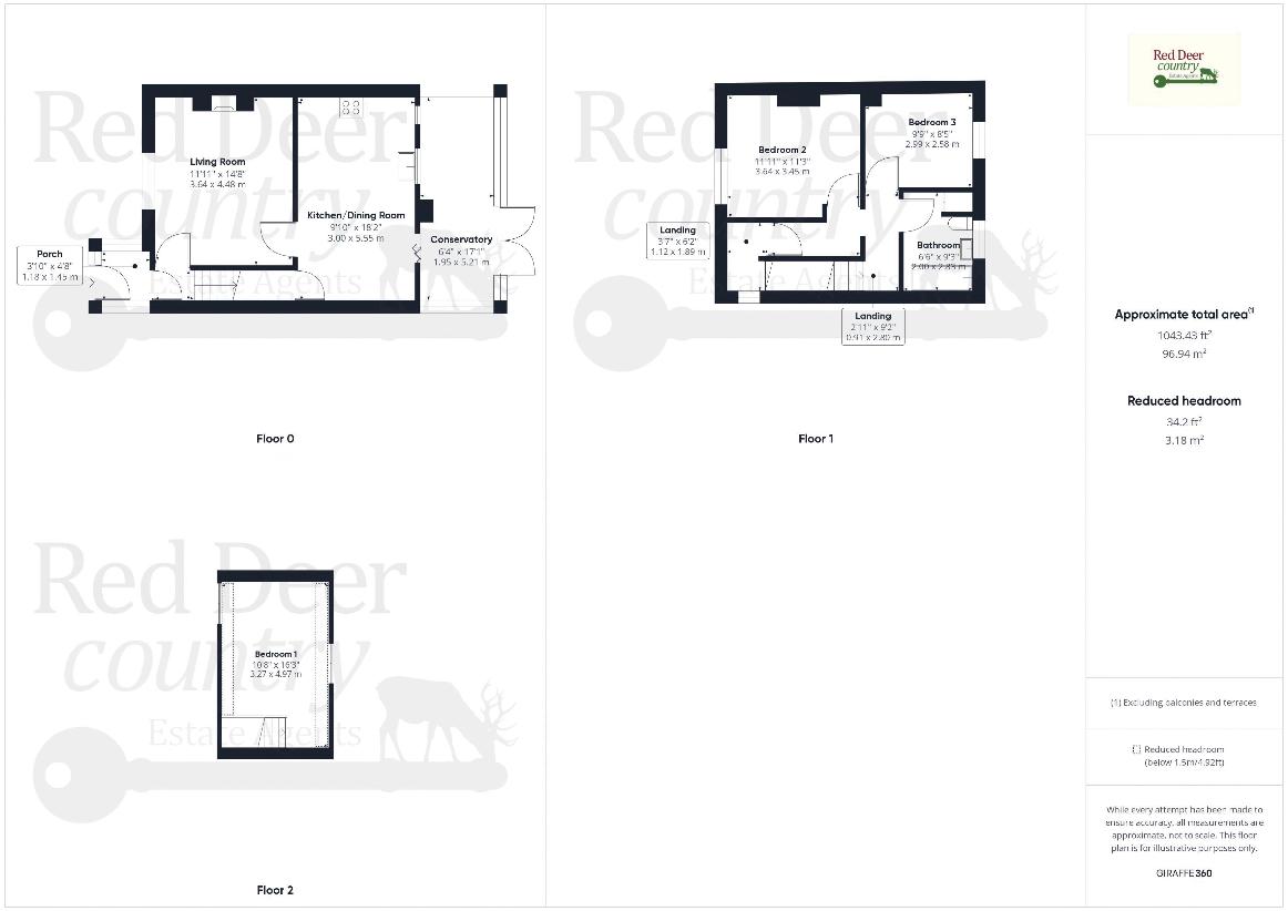 3 bedroom detached house for sale - floorplan