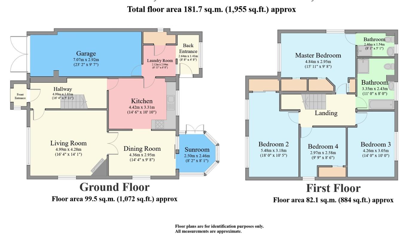 4 bedroom property for sale - floorplan