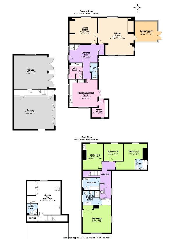 4 bedroom property for sale - floorplan