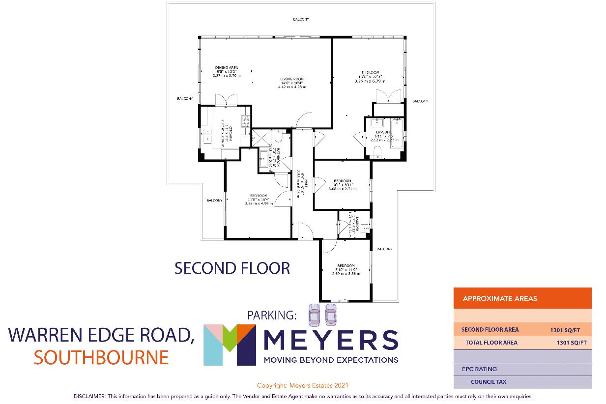 4 bedroom flat for sale - floorplan