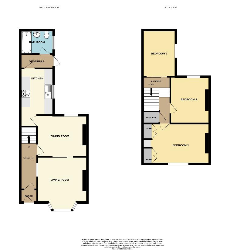 3 bedroom property for sale - floorplan