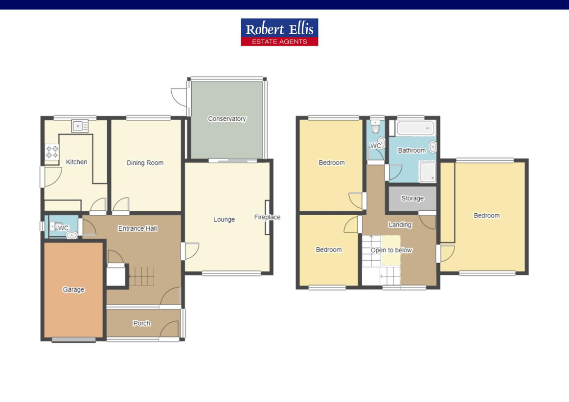 3 bedroom detached house for sale - floorplan