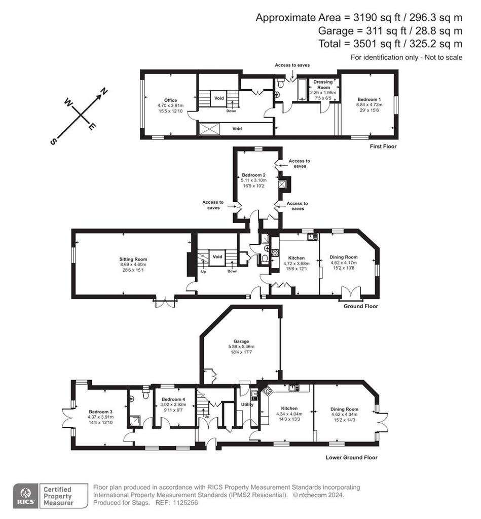 5 bedroom detached house for sale - floorplan