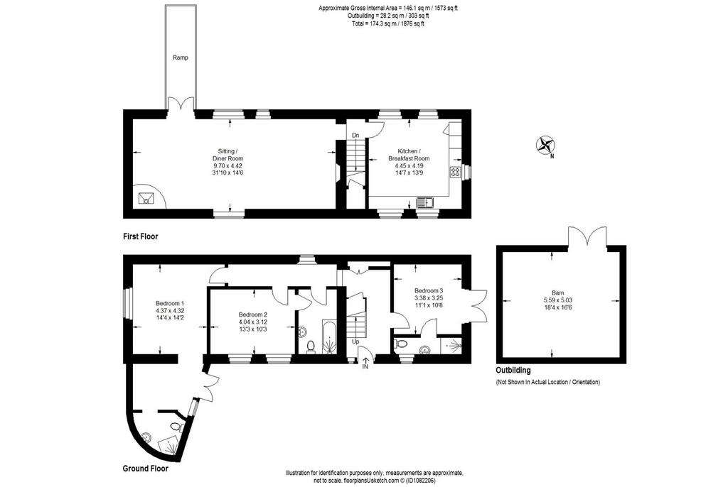 3 bedroom detached house for sale - floorplan