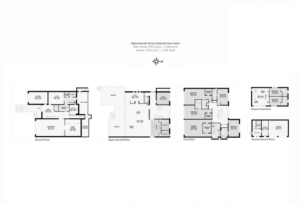 7 bedroom house for sale - floorplan