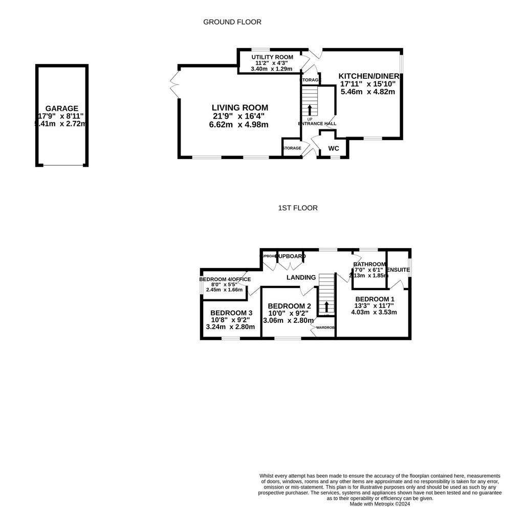 4 bedroom detached house for sale - floorplan