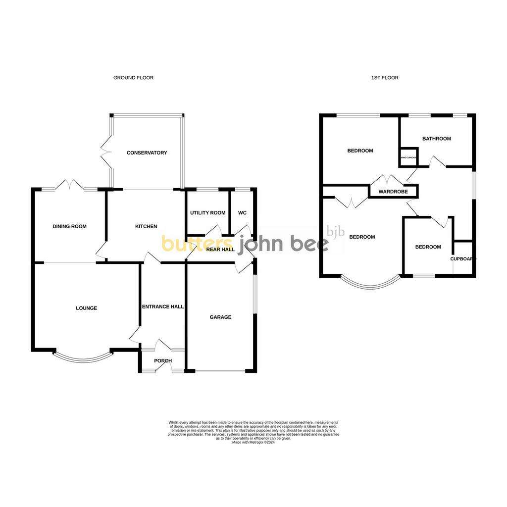 3 bedroom detached house for sale - floorplan