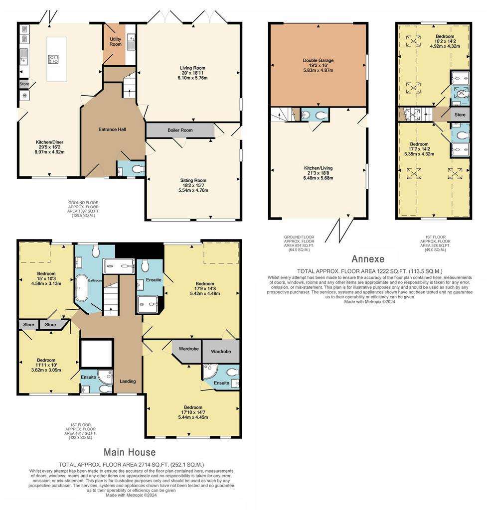 6 bedroom detached house for sale - floorplan