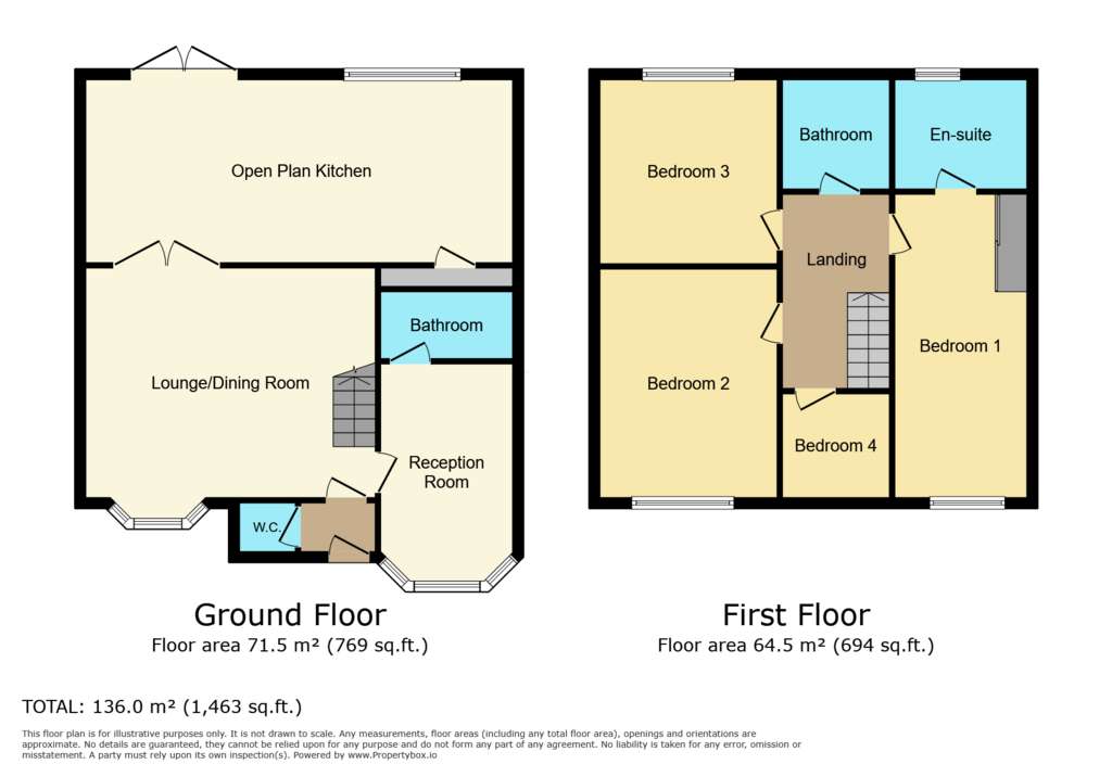 4 bedroom detached house for sale - floorplan