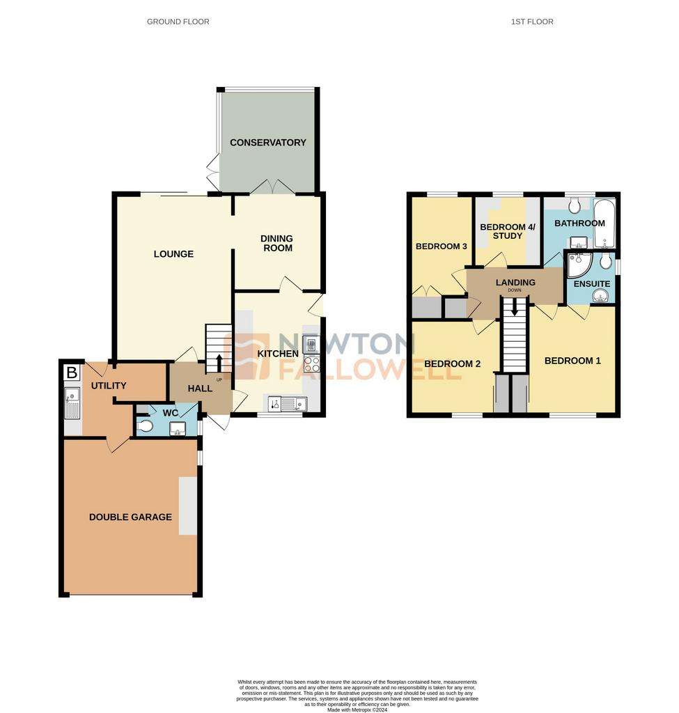 4 bedroom detached house for sale - floorplan