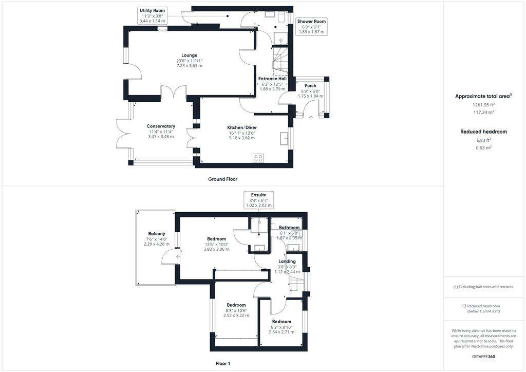 3 bedroom detached house for sale - floorplan