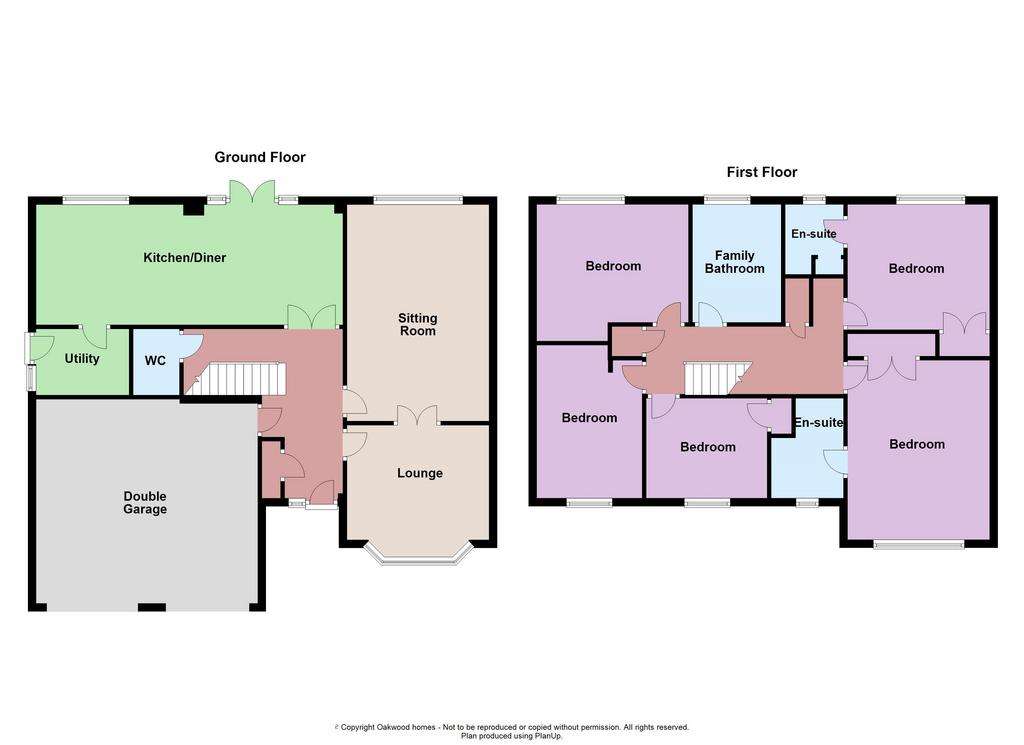 5 bedroom detached house for sale - floorplan