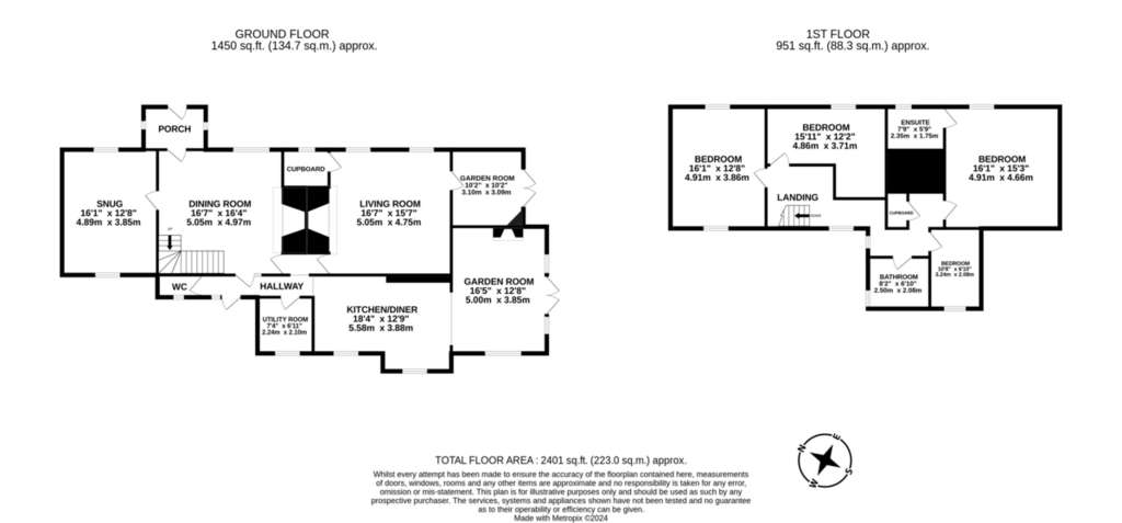 4 bedroom detached house for sale - floorplan