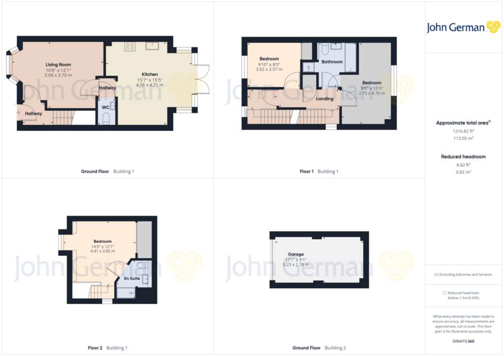 3 bedroom semi-detached house for sale - floorplan