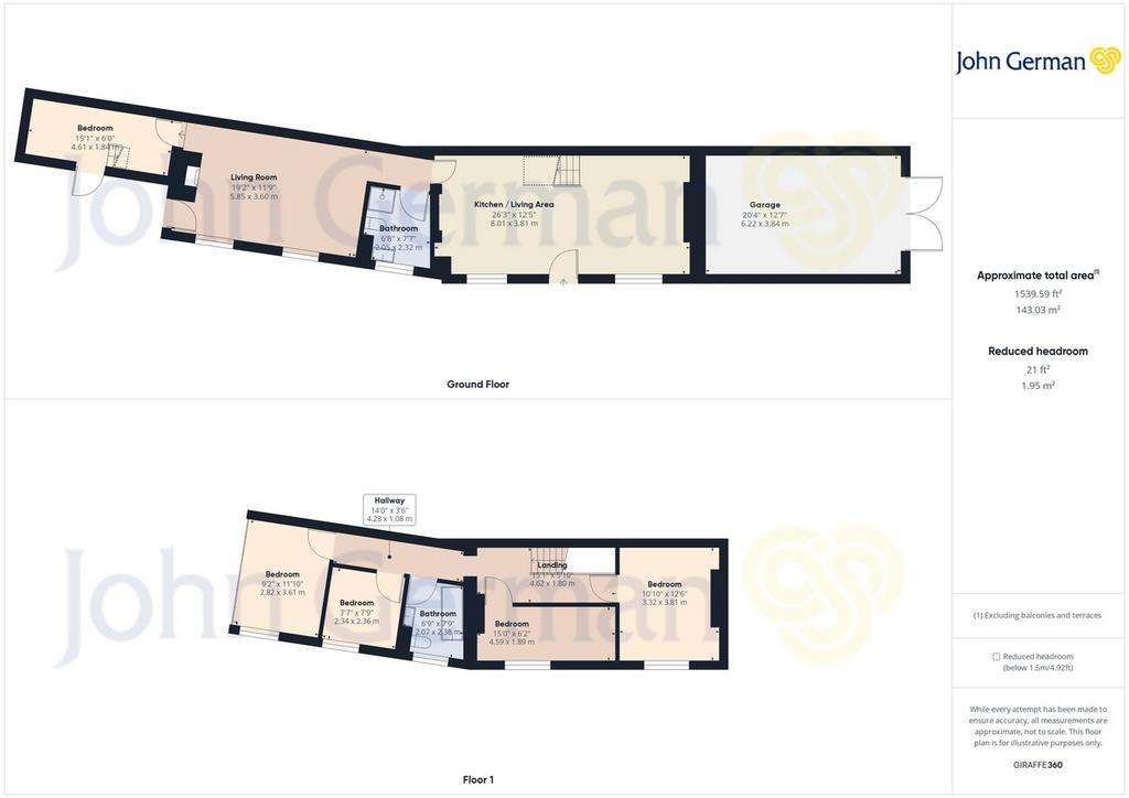 5 bedroom cottage for sale - floorplan