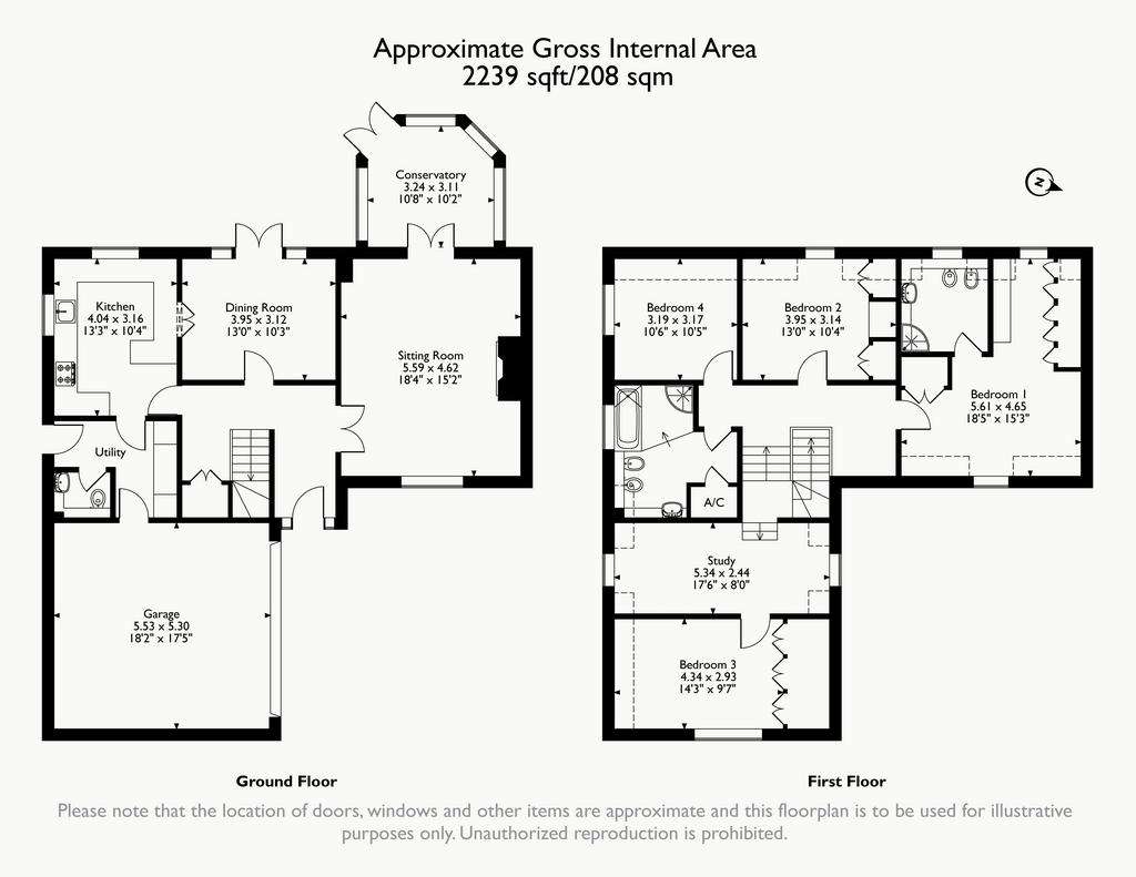 4 bedroom detached house for sale - floorplan