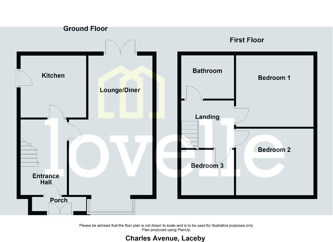 3 bedroom detached house for sale - floorplan