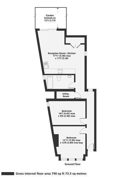 2 bedroom flat for sale - floorplan