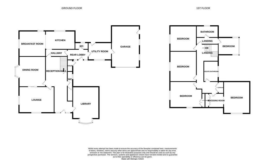 5 bedroom detached house for sale - floorplan