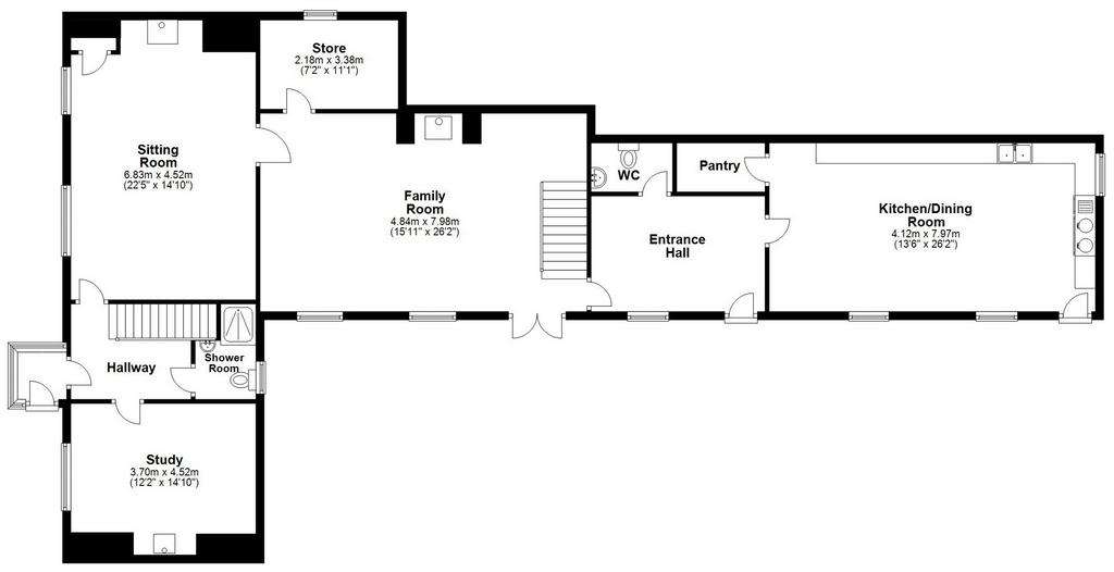 6 bedroom detached house for sale - floorplan