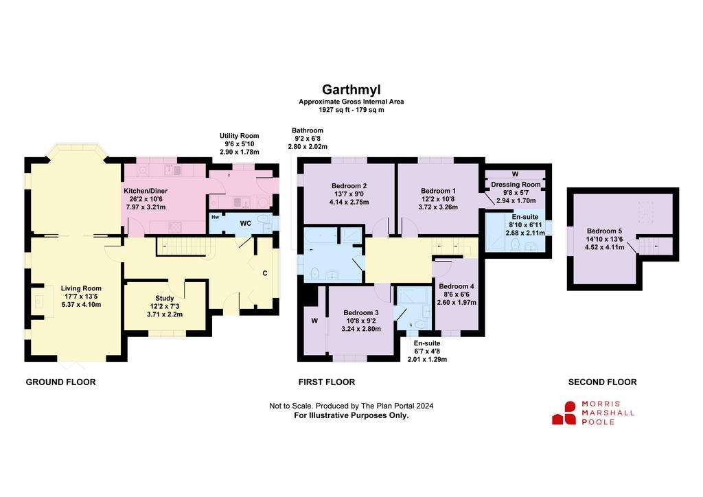 5 bedroom detached house for sale - floorplan