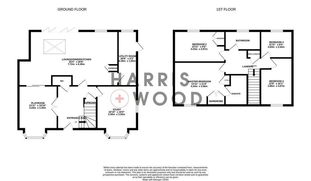 4 bedroom detached house for sale - floorplan