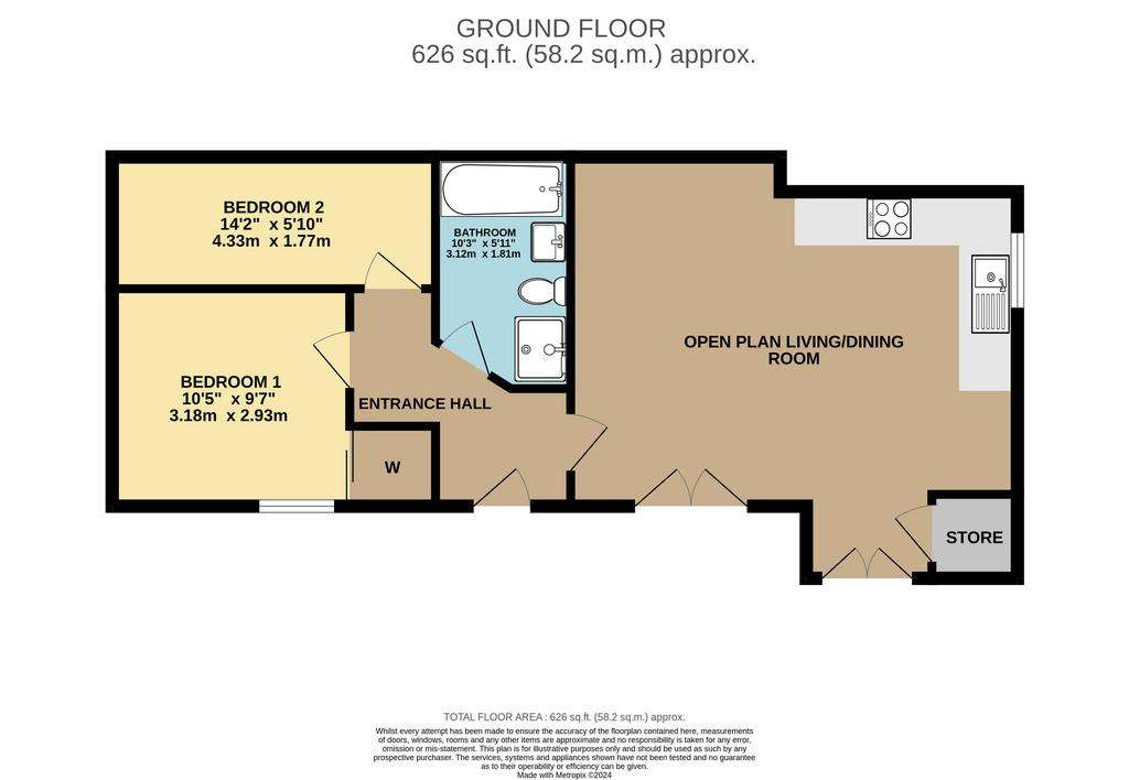 5 bedroom detached house for sale - floorplan