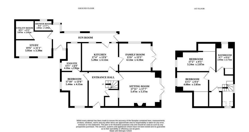 3 bedroom detached house for sale - floorplan