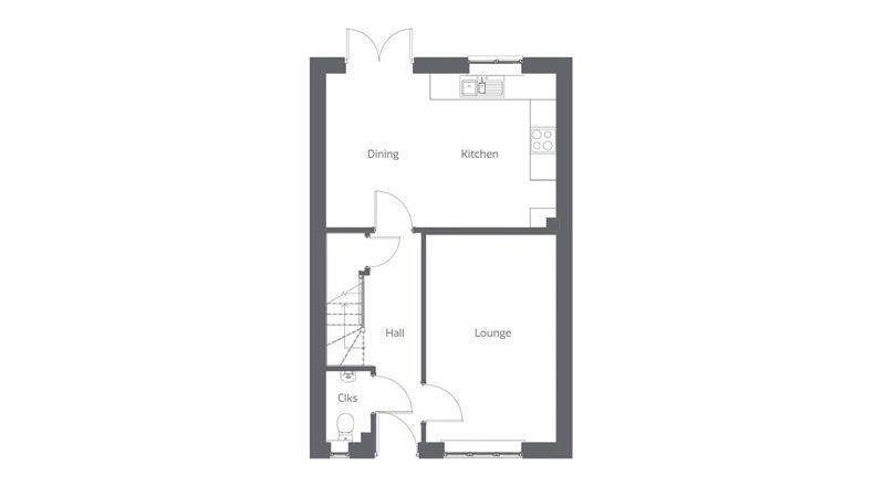 3 bedroom detached house for sale - floorplan