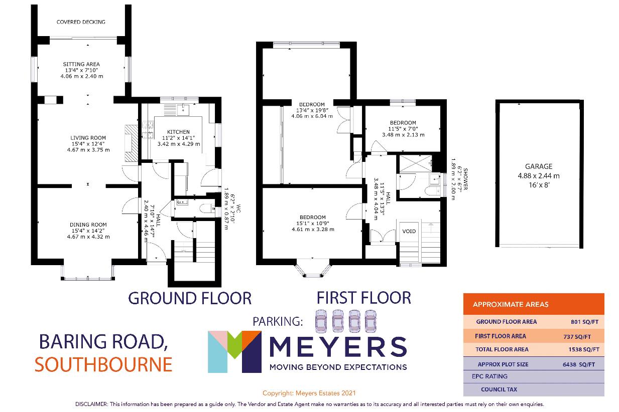 3 bedroom detached house for sale - floorplan