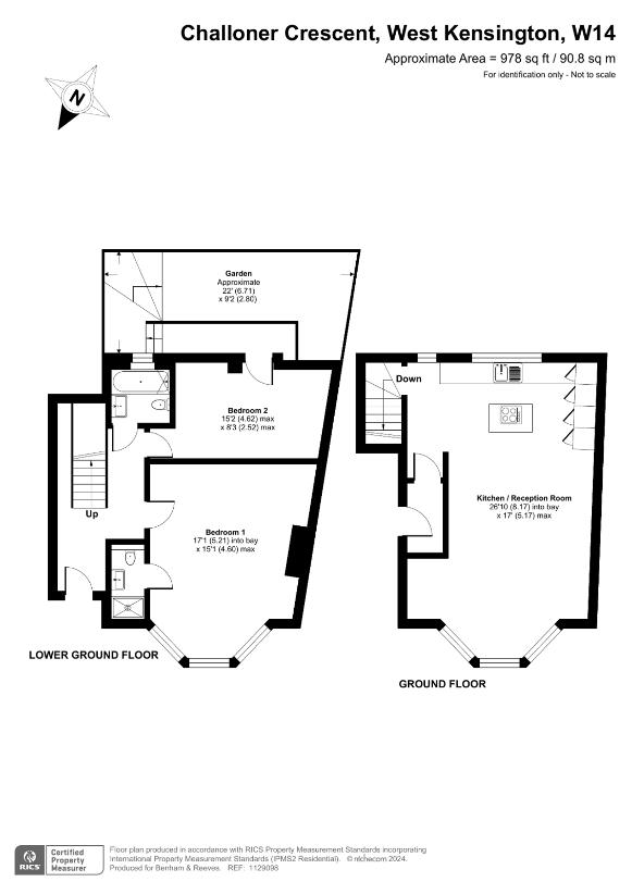 2 bedroom flat for sale - floorplan