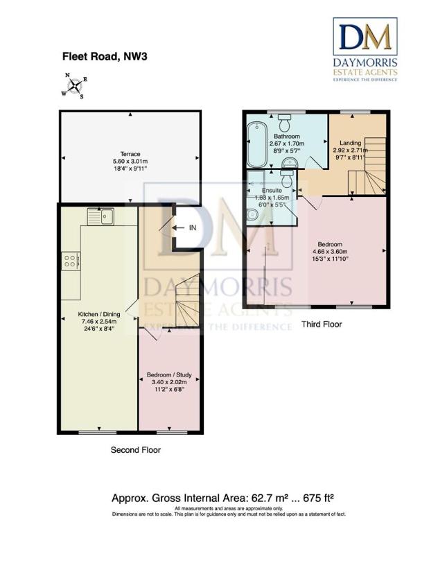 2 bedroom flat for sale - floorplan