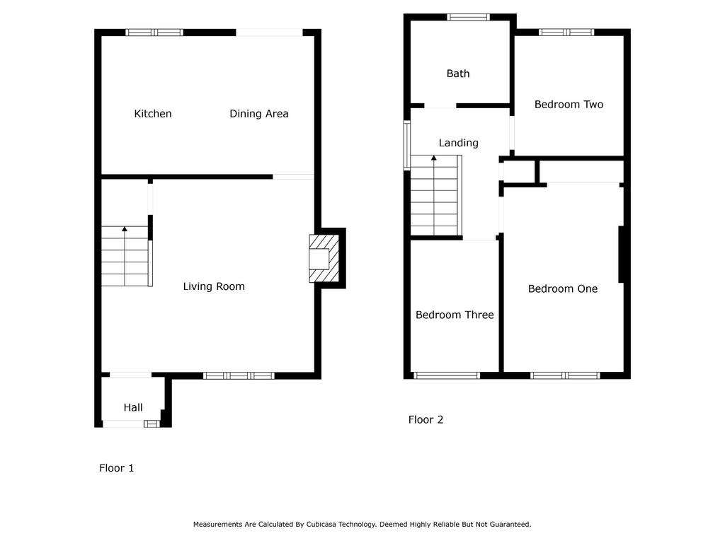 3 bedroom semi-detached house for sale - floorplan