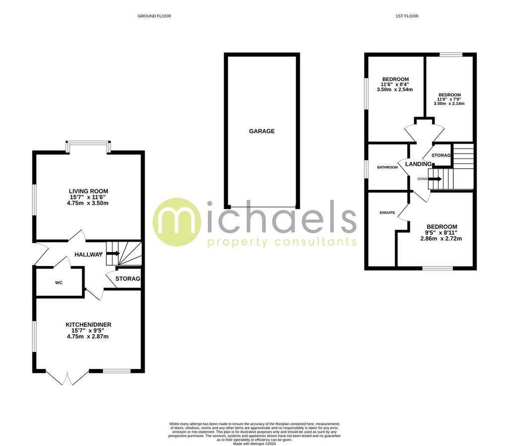 3 bedroom detached house for sale - floorplan