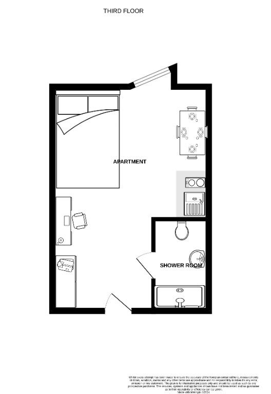 1 bedroom flat for sale - floorplan