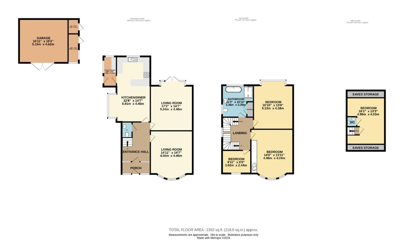 4 bedroom detached house for sale - floorplan