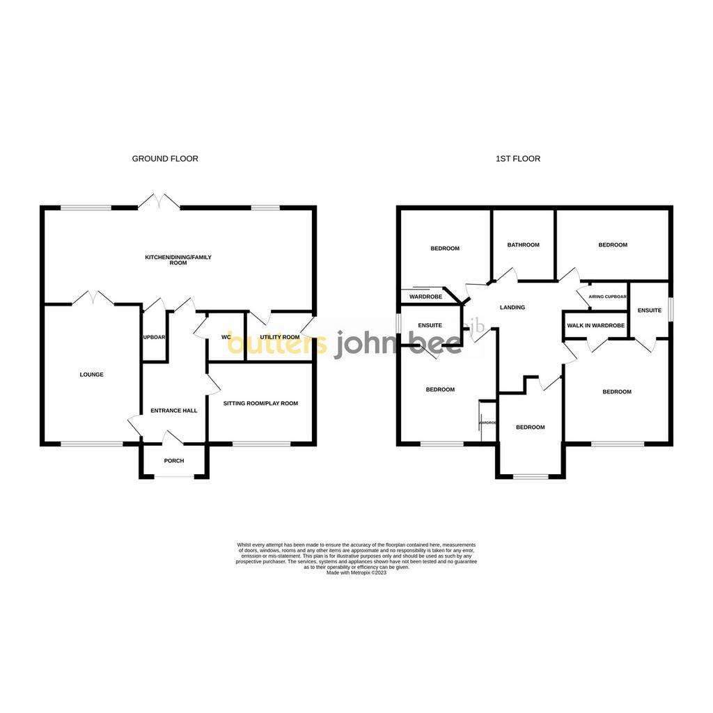 5 bedroom detached house for sale - floorplan