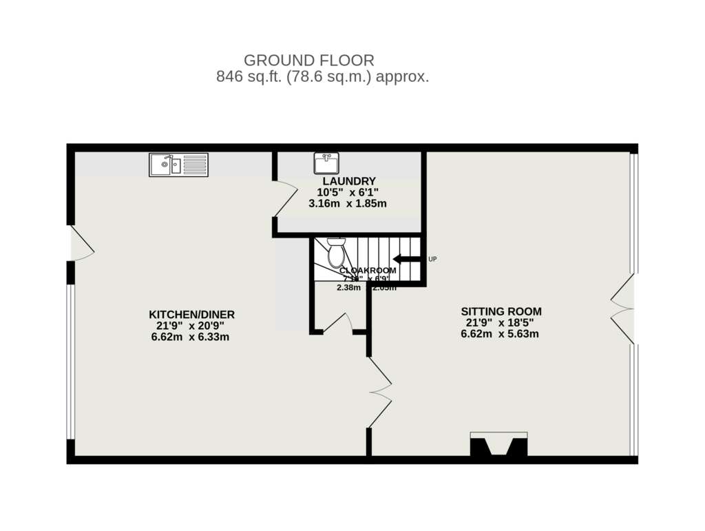 4 bedroom detached house for sale - floorplan