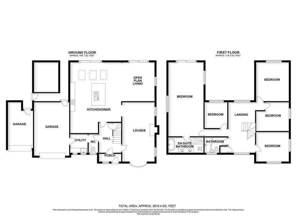 5 bedroom detached house for sale - floorplan