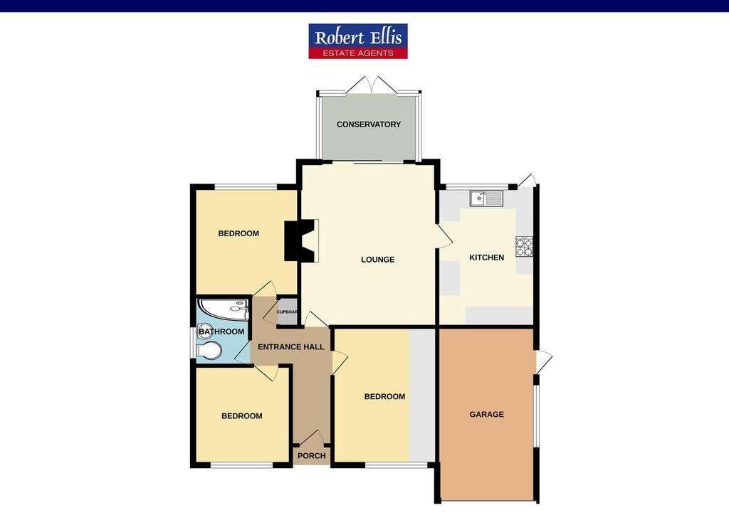 3 bedroom detached bungalow for sale - floorplan