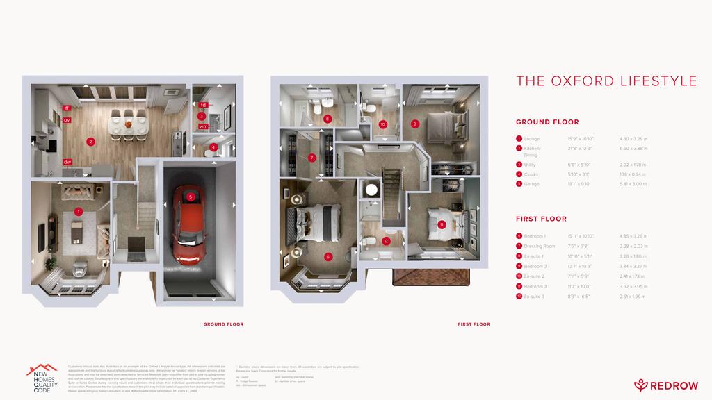 3 bedroom detached house for sale - floorplan